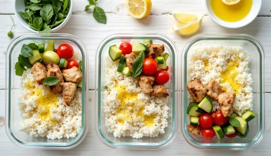 # Como fazer meal prep em 45 minutos para três dias