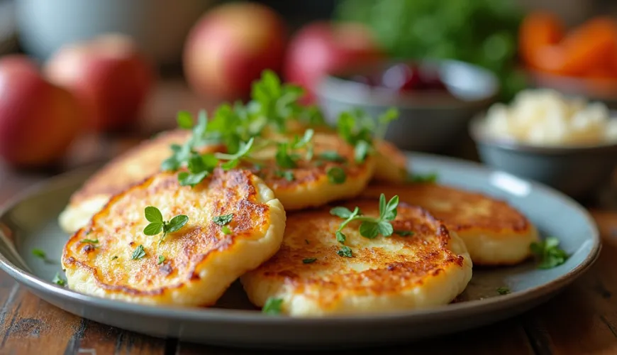 Como fazer panquecas de batata à moda antiga e suas deliciosas variações