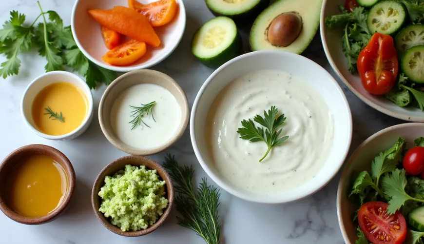 Como fazer um molho saudável para salada que vai te encantar e refrescar