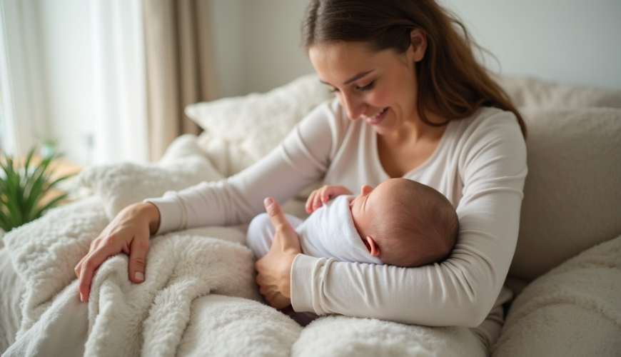 Como cuidar de si mesma após o parto, para que o corpo se recupere suavemente e a mente encontre paz