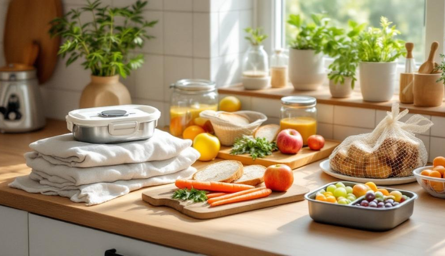 Como reduzir os plásticos descartáveis para economizar dinheiro, tempo e espaço na lixeira