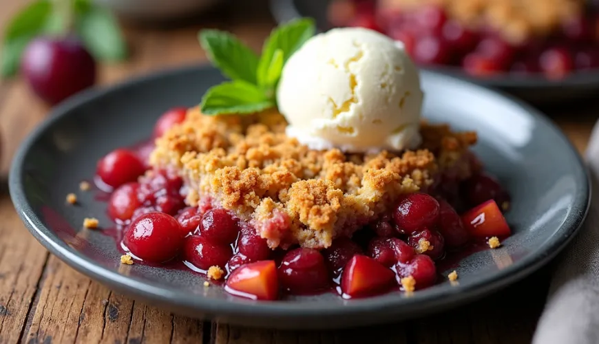 Como preparar crumble e saborear uma sobremesa suculenta a qualquer momento