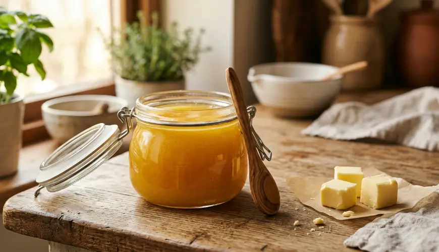# Jak se vyrábí domácí ghí a proč stojí za to

## O čem je ghí?

Ghí je přepuštěné máslo, které poch