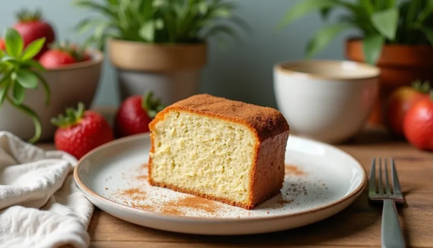 Como saborear um bolo de sementes de papoula saudável sem farinha