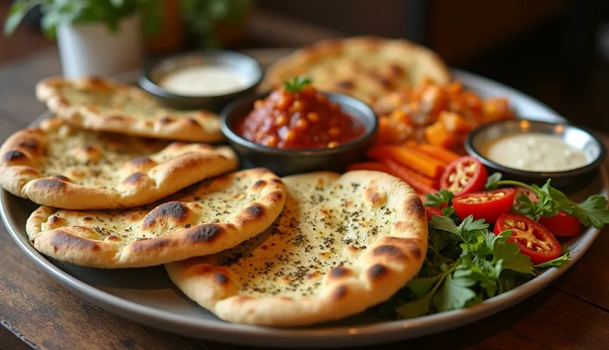 Como assar pão naan indiano sem fermento e sem esforço