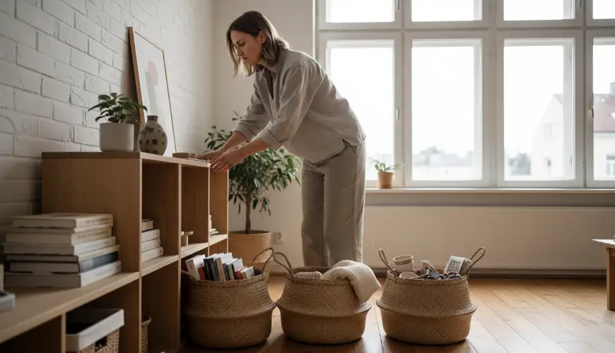 # Jak snížit doma nepořádek bez vyhazování věcí

## Úvod

Nepořádek doma může být stresující, ale ne