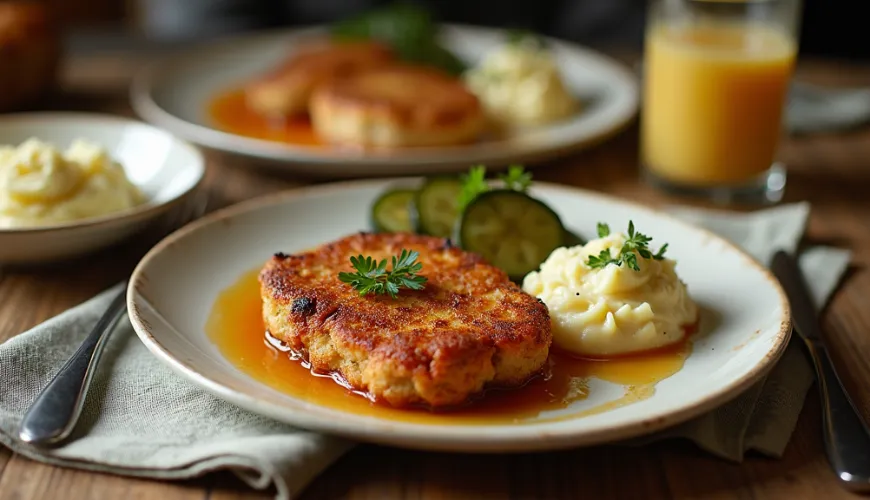 Como fazer um schnitzel holandês da vovó de forma saudável?