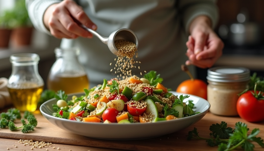 Como usar sementes de gergelim na cozinha para que a comida fique mais saborosa e nutritiva