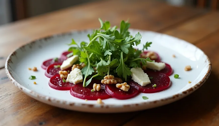 Carpaccio como uma arte de sabor que cativa seus sentidos