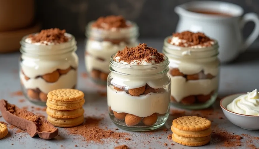 Descubra um tiramisu simples de mascarpone sem ovos