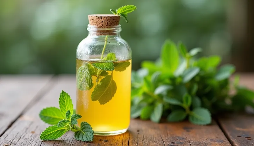 Descubra a magia do xarope de hortelã caseiro e refresque seu verão