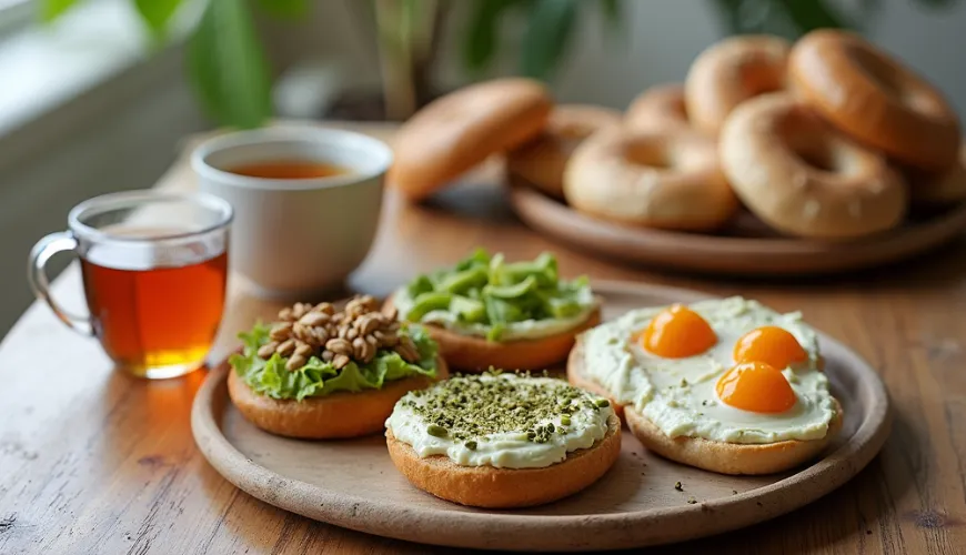 Descubra o segredo de uma ótima receita de bagel para um café da manhã saudável