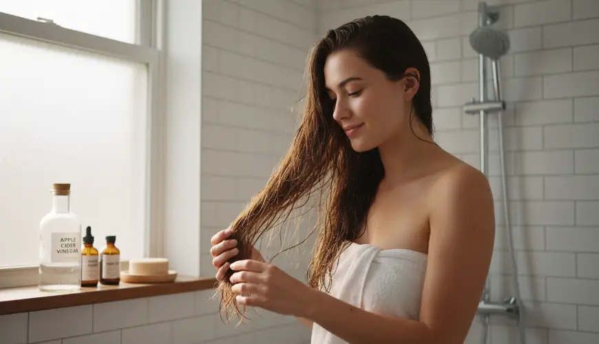 # Péče o vlasy v tvrdé vodě bez drahých produktů

Here is the translation:

# Cuidado do cabelo em á