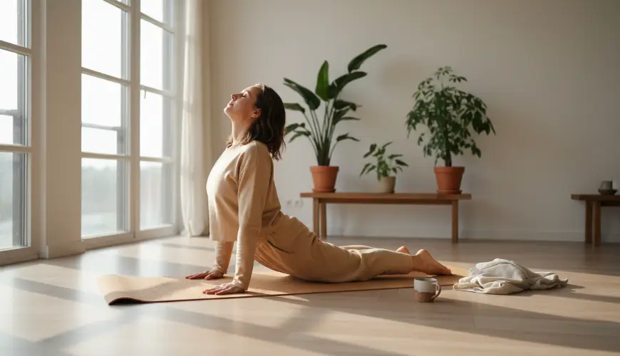 # Cinco tibetanos como ritual matinal para mais energia