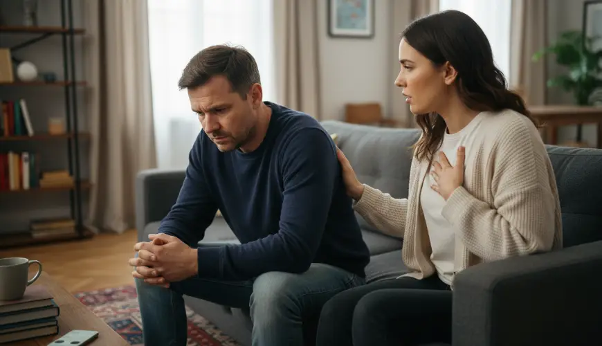 Vamos aconselhá-lo sobre como falar com o parceiro sobre saúde mental