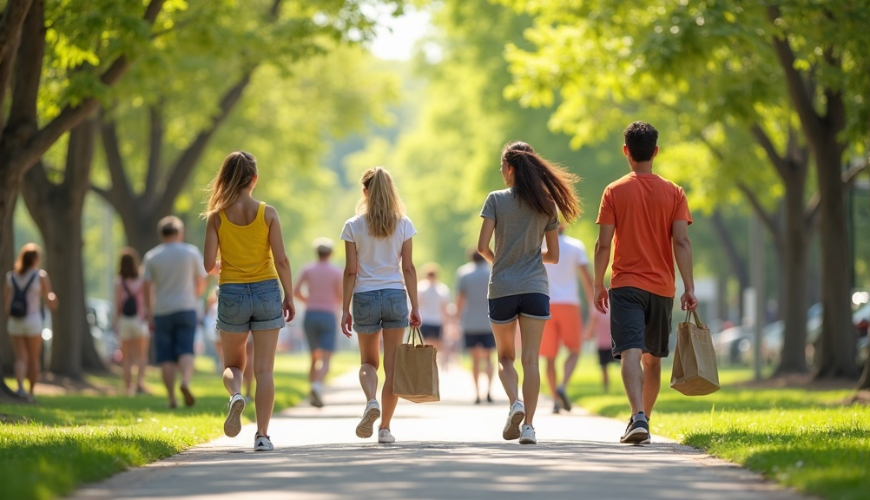 O movimento natural na vida cotidiana funciona mesmo sem academia