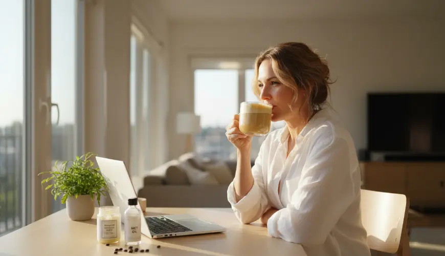 # Proč as pessoas bebem café com gordura pela manhã

Café com gordura — muitas vezes conhecido como 