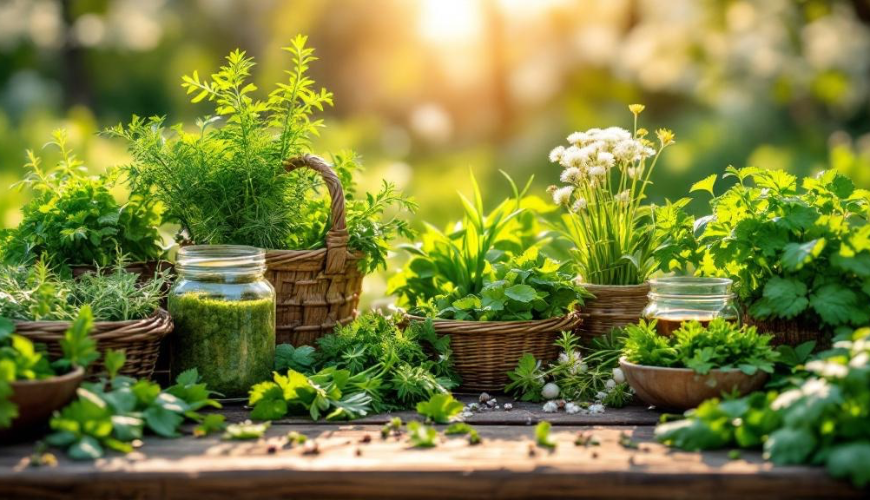 As primeiras ervas da primavera ensinam você a cozinhar sazonalmente, sem desperdício