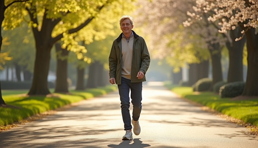 Caminhadas matinais na primavera são um ritual simples que inicia o dia de forma mais tranquila