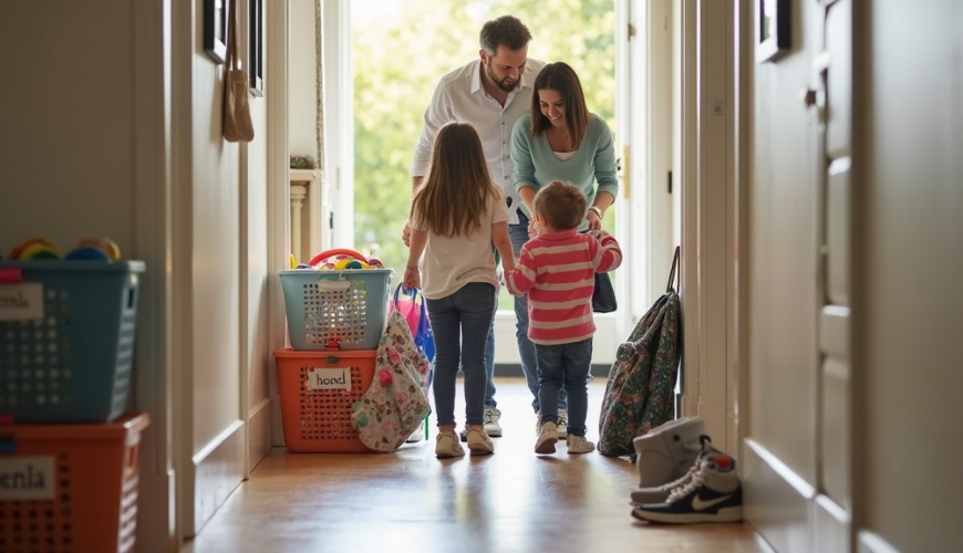 A pressa e o estresse matinal diminuem quando você estabelece uma rotina fixa que reduz o número de 