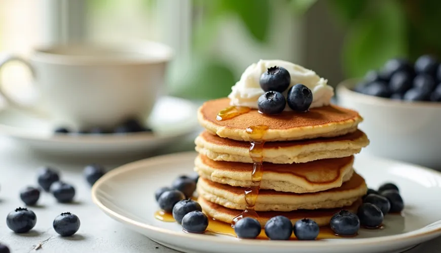 Receita de panquecas de banana que transformarão seu verão em uma guloseima