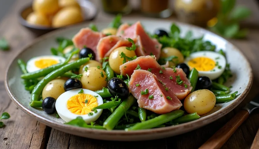 Salada Niçoise como refeição ideal para o seu estilo de vida saudável