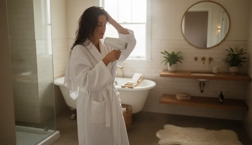 Secagem correta do cabelo vai ajudá-lo a obter um brilho saudável e livrar-se do frizz desagradável