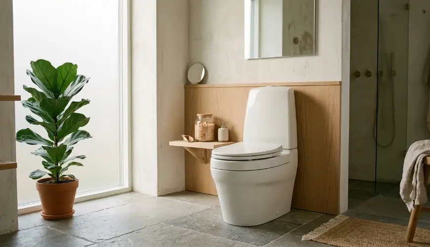 O vaso sanitário seco já não é apenas para donos de casas de campo
