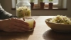 # Shot probiotický caseiro de suco de chucrute para cada dia