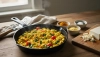 # Tofu scramble como substituto dos ovos que vai surpreender