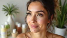 Coloração de cílios como alternativa à maquiagem para mulheres em movimento