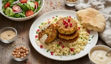 # Cizrnové karbanátky s tahini omáčkou, které vás překvapí

---

Aqui está a tradução:

# Bolinhos d