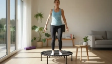 # Trampolína doméstica como treino eficaz para o sistema linfático