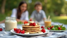 Fitness bolachas de aveia para refeições saborosas e rápidas