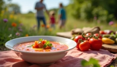Gazpacho traz o sabor do verão à sua mesa a cada mordida