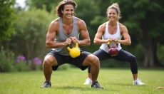 O agachamento Goblet é um exercício que melhora a técnica de agachamento, mesmo quando você treina e