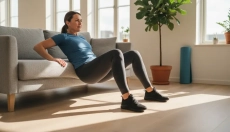 # Hip thrust na gauči jako domácí trénink pro silné hýždě

Hip thrust je jeden z nejefektivnějších c