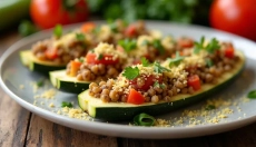 Como fazer a abobrinha recheada perfeita, que vai agradar à sua mesa