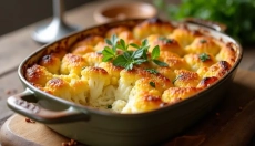 Como preparar um delicioso gratinado de couve-flor em poucos minutos