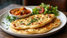 Como preparar facilmente deliciosos pães naan indianos em casa
