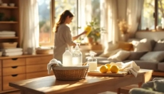 A limpeza de primavera pode ser feita sem grande loucura, se dividir o trabalho em pequenas zonas.