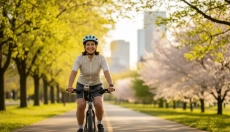 Andar de bicicleta faz bem ao corpo e à mente