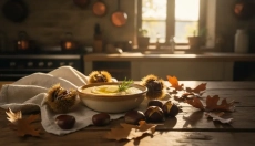 # Kaštanové pyré aneb zapomenutá podzimní lahůdka

---

## Castanha em purê ou uma iguaria outonal e