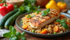 Bife de peru no forno para pratos suculentos e simples