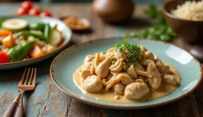 Soté de peru como uma refeição rápida e saudável para todos os dias