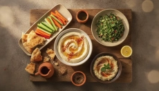 A culinária levantina é muito mais do que apenas homus