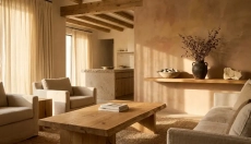 # Naturalistische home staging aposta na pedra e madeira