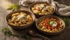 Nokedli, halušky, gnocchi e o seu parentesco