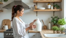 Uma casa não tóxica pode ser construída gradualmente, começando com roupas, louça e banheiro.