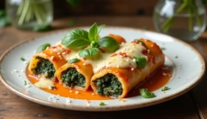 Descubra o encanto do cannelloni de espinafre que você vai adorar